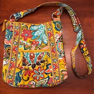 Vera Bradley Crossbody Purse (Provencal Pattern)